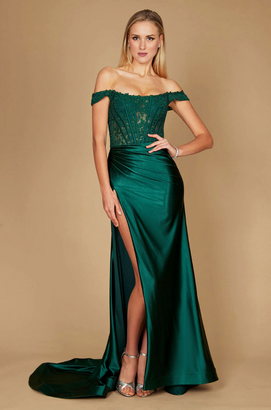 Long Corset Mermaid Gown