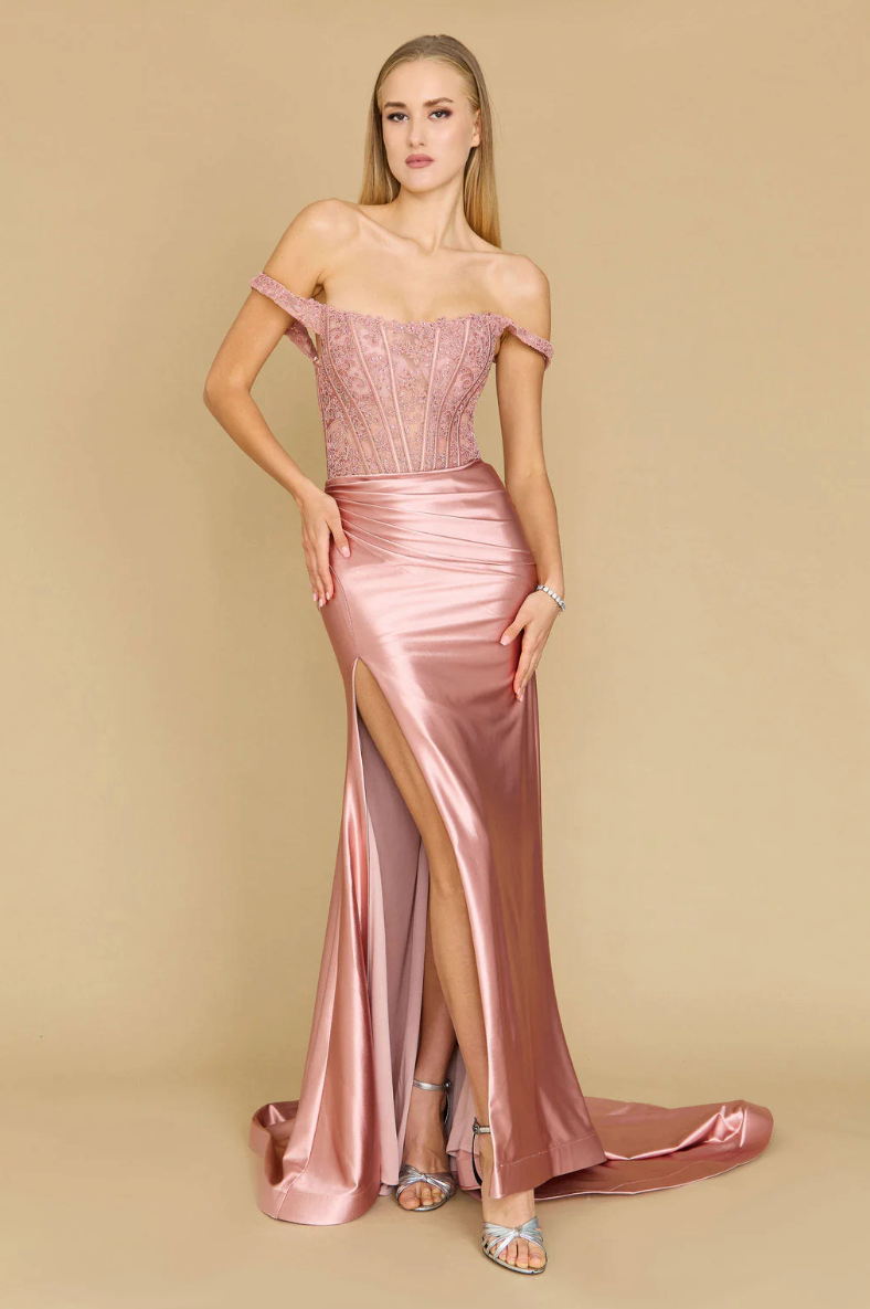 Long Corset Mermaid Gown