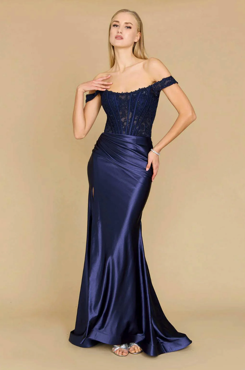 Long Corset Mermaid Gown