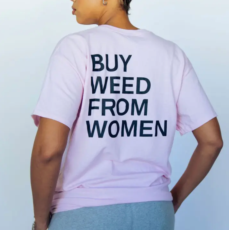 Buy Weed From Women™ Pink Short Sleeve Tee