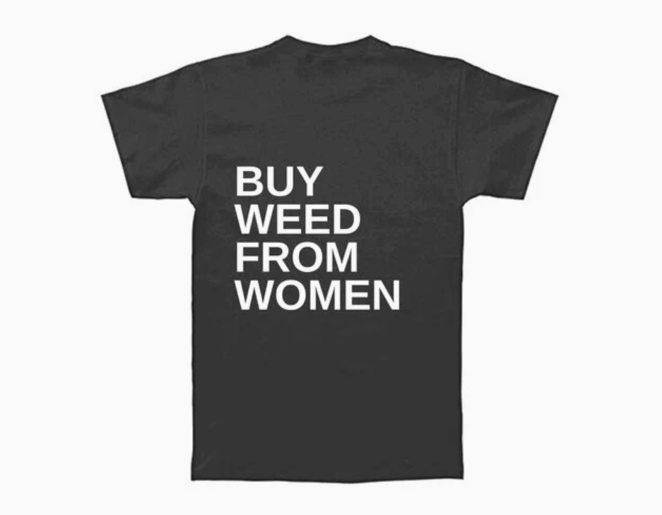 Buy Weed From Women™ Black Short Sleeve Tee