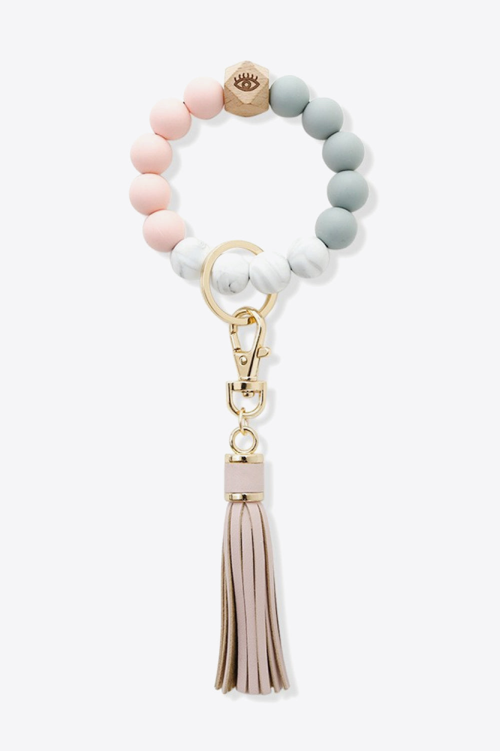 3-Pack Tassel Bead Wristlet Key Chain