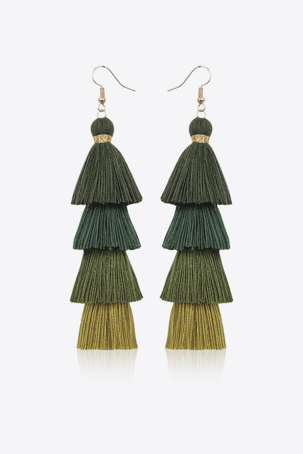 Layered Tassel Earrings